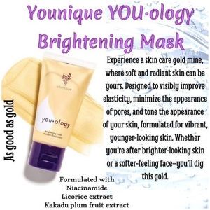 Younique Youology Brightening Mask- Retail $50